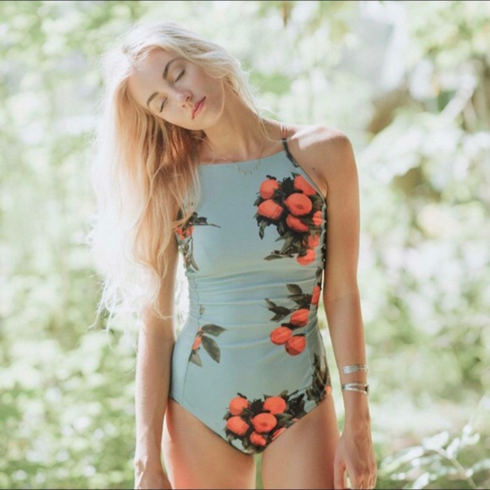 Albion Fit Clementine One Piece Swimsuit XS